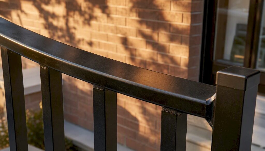 Garde-corps en métal sur mesure pour balcon à Québec
