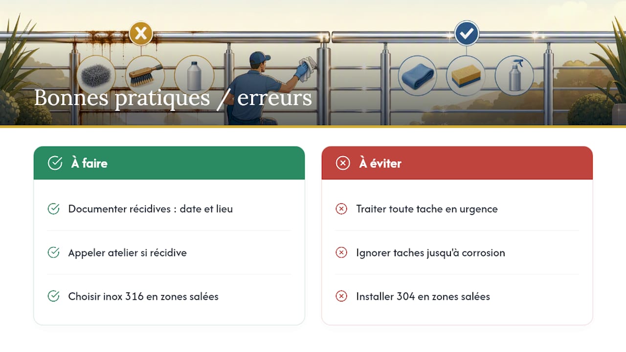 Ce que la plupart des gestionnaires font mal avec l'inox — overview diagram