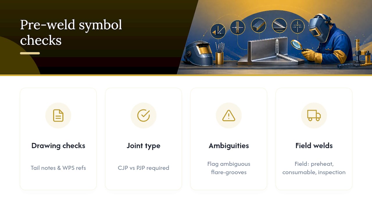 What Manaracorp checks before a symbol reaches the welder — overview diagram