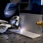 Soudage TIG AC sur un assemblage en aluminium anodisé