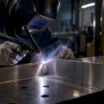 Soudage TIG d’un assemblage en acier inoxydable