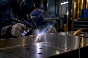 Soudage TIG d’un assemblage en acier inoxydable