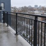 Garde-corps en acier pour balcon à Montréal