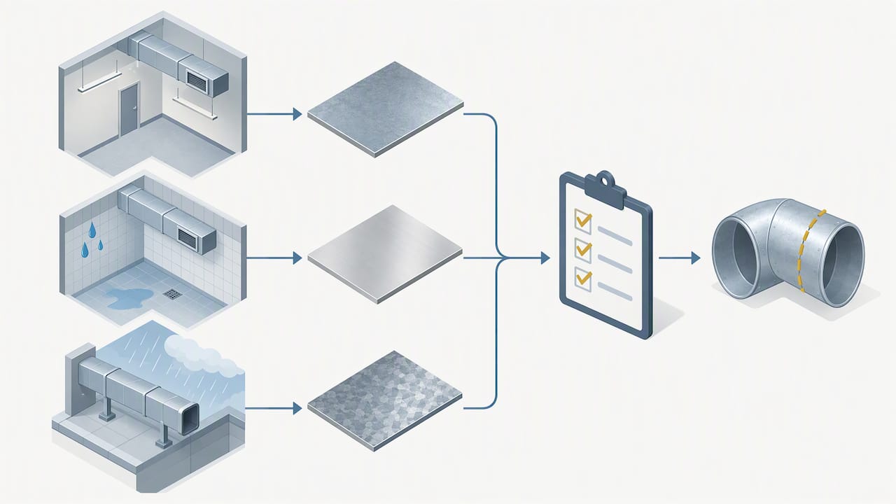 Sélection de la finition en fonction de l'environnement d'installation